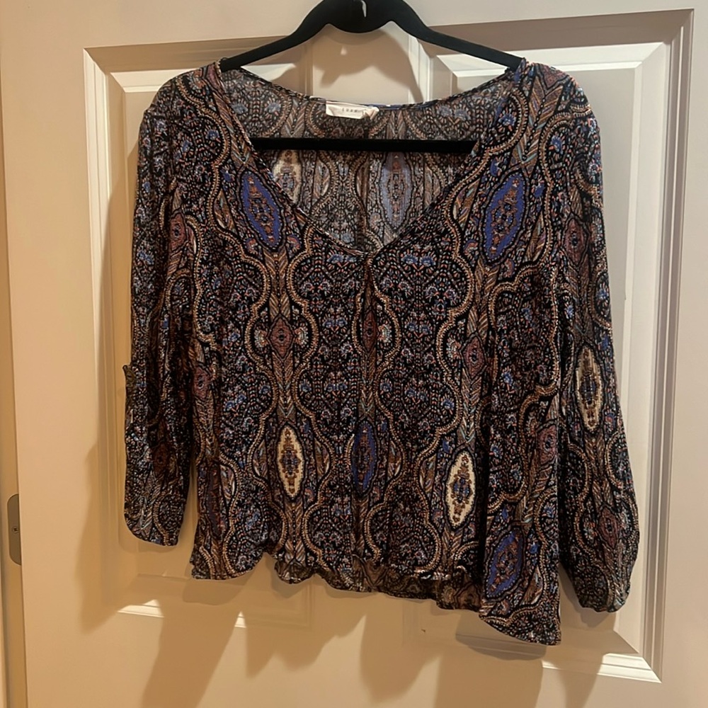 Printed shirt perfect for Mardi gras